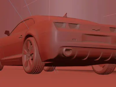 chevrolet camaro 2012 3D model