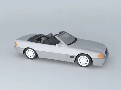 Mercedes-Benz 500SL R129 1990 Free 3D model