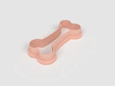 Bone - Cookie Cutter  Clay - Many Size 3D print model