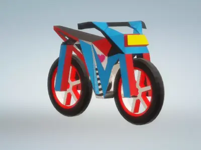 Concept bike 3D model