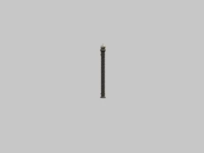 Iron wall 3D model