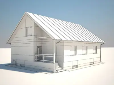 Free house 03 Free 3D model