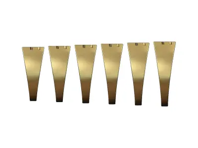 Nugget rectangular signet ring US sizes 6to11 3D print model