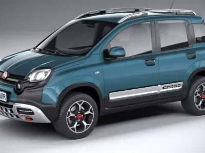 Fiat Panda Cross 2021 3D model