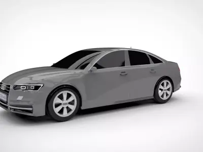 Audi A6 2016 3D model