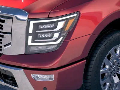 Nissan Titan 2020 3D model