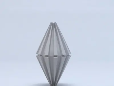 3D printed vases 3D print model