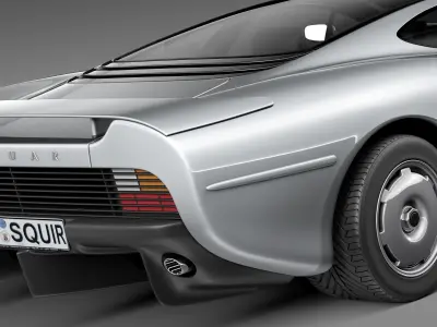 Jaguar XJ220 1992 3D model