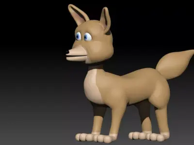 Dog 3d model 3D model