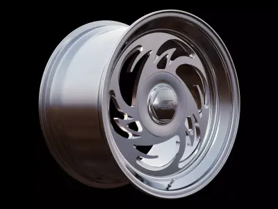 Billet Specialities GTP-52 Wheels 3D model