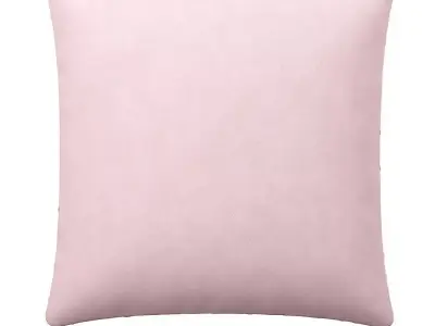 Faux Suede Cushion Lattice Weave Pink Tithonia 3D model