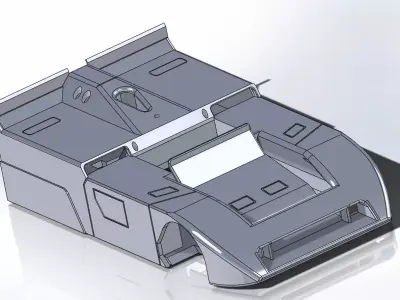 Kit Chaparral 2J Can Am slot car  3D print model