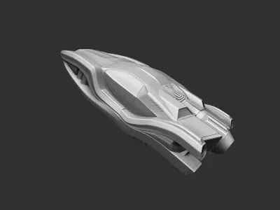 Car of the future 3D print model