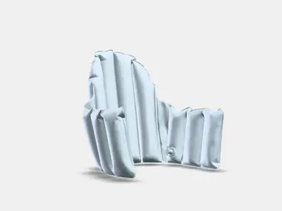 ANTILOP support cushion Low-poly 3D model