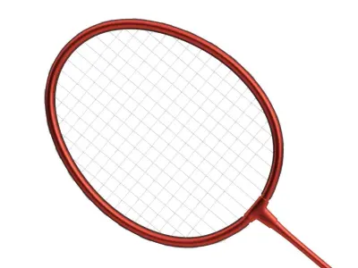 Badminton Racket 3D model