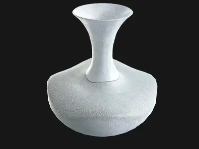 Art Deco Vase 02 Low-poly 3D model