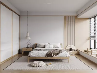  Bedroom interior 18 3D model