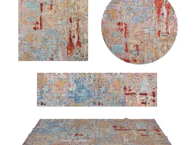 Rugs No 375 Low-poly 3D model