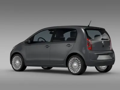 VW High UP 5 door 2014 3D model