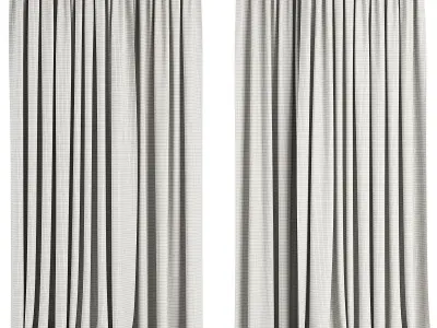 Curtain Set M3 3D model