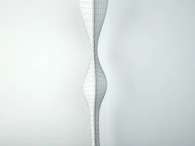 Old Baga Serpent Post Guinea 3D model