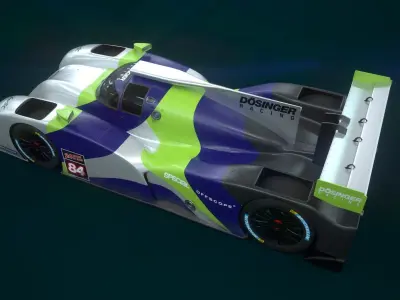 LMP - Le Mans Prototype - Generic Concept 3D model