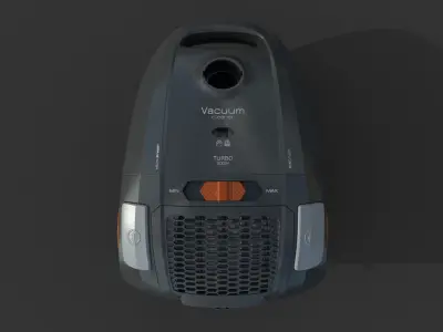 Vacuum Cleaner Low-poly 3D model