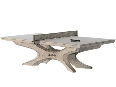 Professional tennis table SAN-EI Infinity Rio 3D model