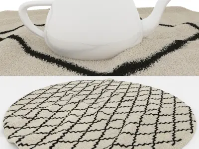 Rugs No 570 Low-poly 3D model