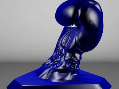 Award Boxing glove 3D print model