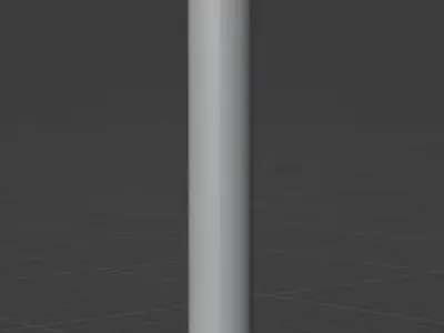Fancy Column Free low-poly 3D model