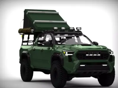 Toyota Tacoma ForceMAx 2024 TRDPRO  3D model