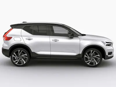 Volvo XC40 2018 3D model