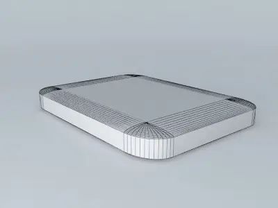 matress queen size colchão queen size Free 3D model
