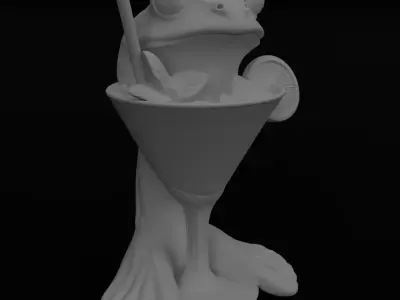 Froggito Machito New Brainrot 3D model figurine for 3D printing 3D print model