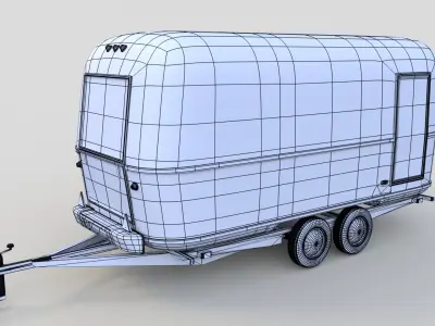 Food Truck 3D model 3D model