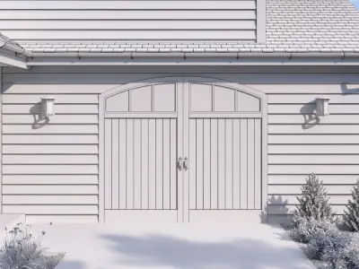 Garage Door 10 3D model