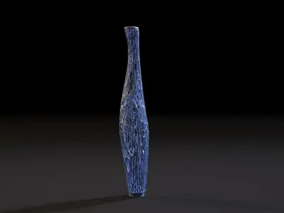 Decorative vase for dry wood 3D print model