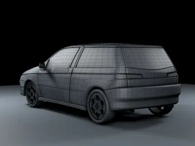 Alfa Romeo 145 1997 3D model