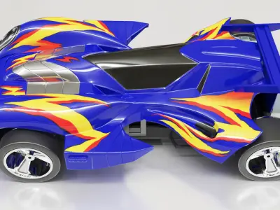 3dmax2018minicar 3D model