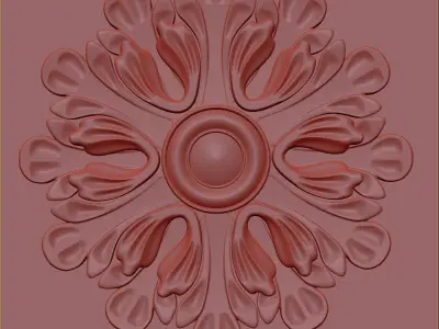 Trim Ornament 1 3D model 3D model