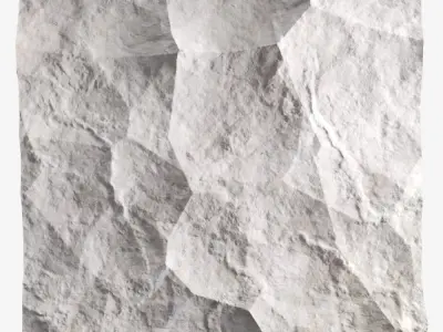 441-RockPanel sandstone wall art 3D model
