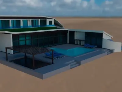 Nurai Islands Estate Villa 3D model