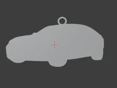 car pendant-06 printable jewelry 3D print model