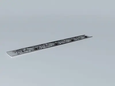 CARVING decorative railing Free 3D model