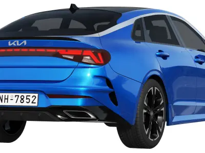 Kia K5 2022 3D model
