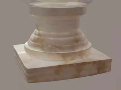 Candle holder for decoration 3D model