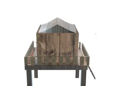 Mini House Free 3D model