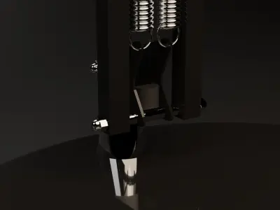 Modern Desk Lamp - 2k textures  3D model