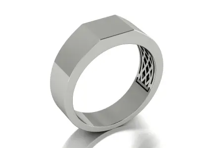 Jewelry Mens Ring Gold 3D print model purchase